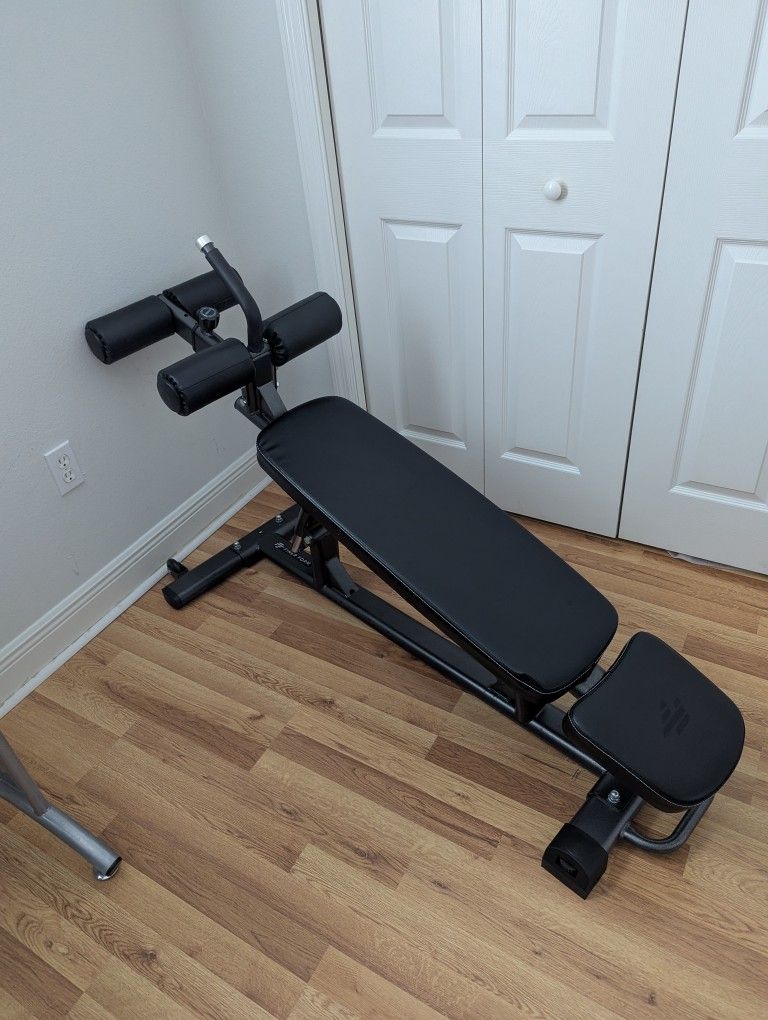 Fiber Form Decline Sit Up and Flat Weight Bench