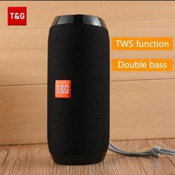 Speaker TG117 Bluetooth Portable Loudspeaker Outdoor TWS Wireless Sound Box Stereo Surround Supports TF Radio Hands Free Call