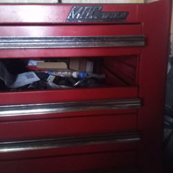 Tool Box Some Tools Inside Good Condition 