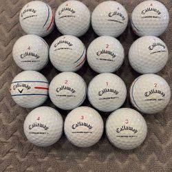 15 Perfect Callaway Chrome Soft Triple Track Golf Balls