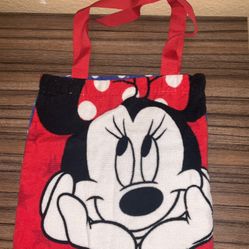 disney minnie mouse towel beach tote bag