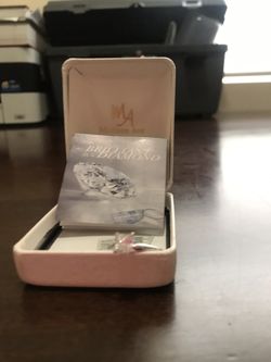 Crystal ring size 8