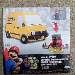 Super Mario Bros. Movie Plumbing Van Playset 
