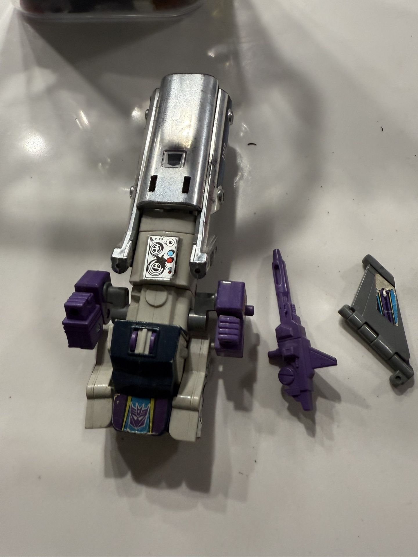 G1 Transformers Triple Changer Decepticon Octane complete