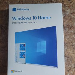 Microsoft Windows 10 Home edition New