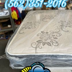 Full Size Mattress And Boxspring Bed Set Colchon Y Tambor Nuevo 