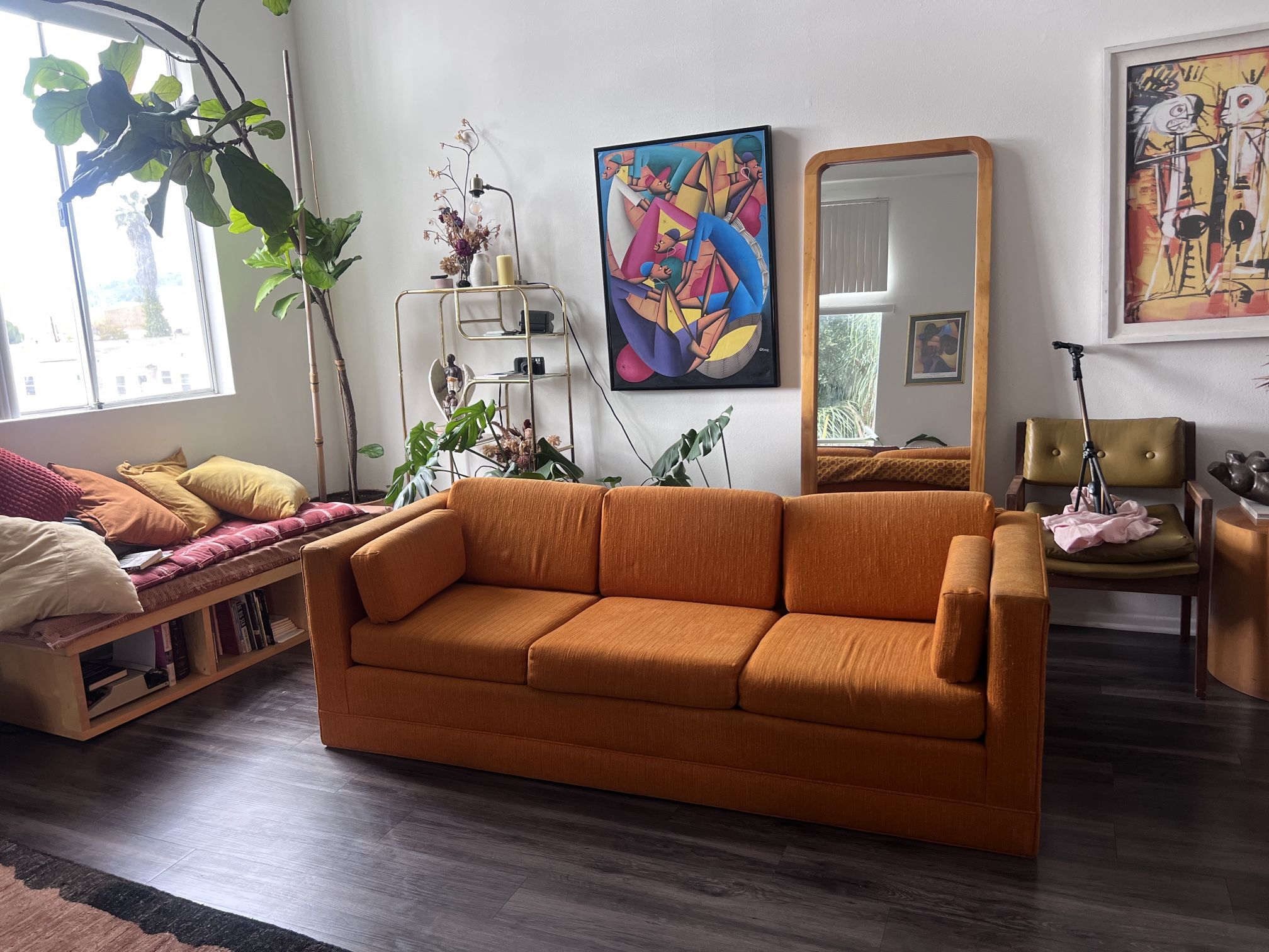 Orange Couch