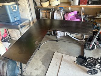 L shape gaming desk