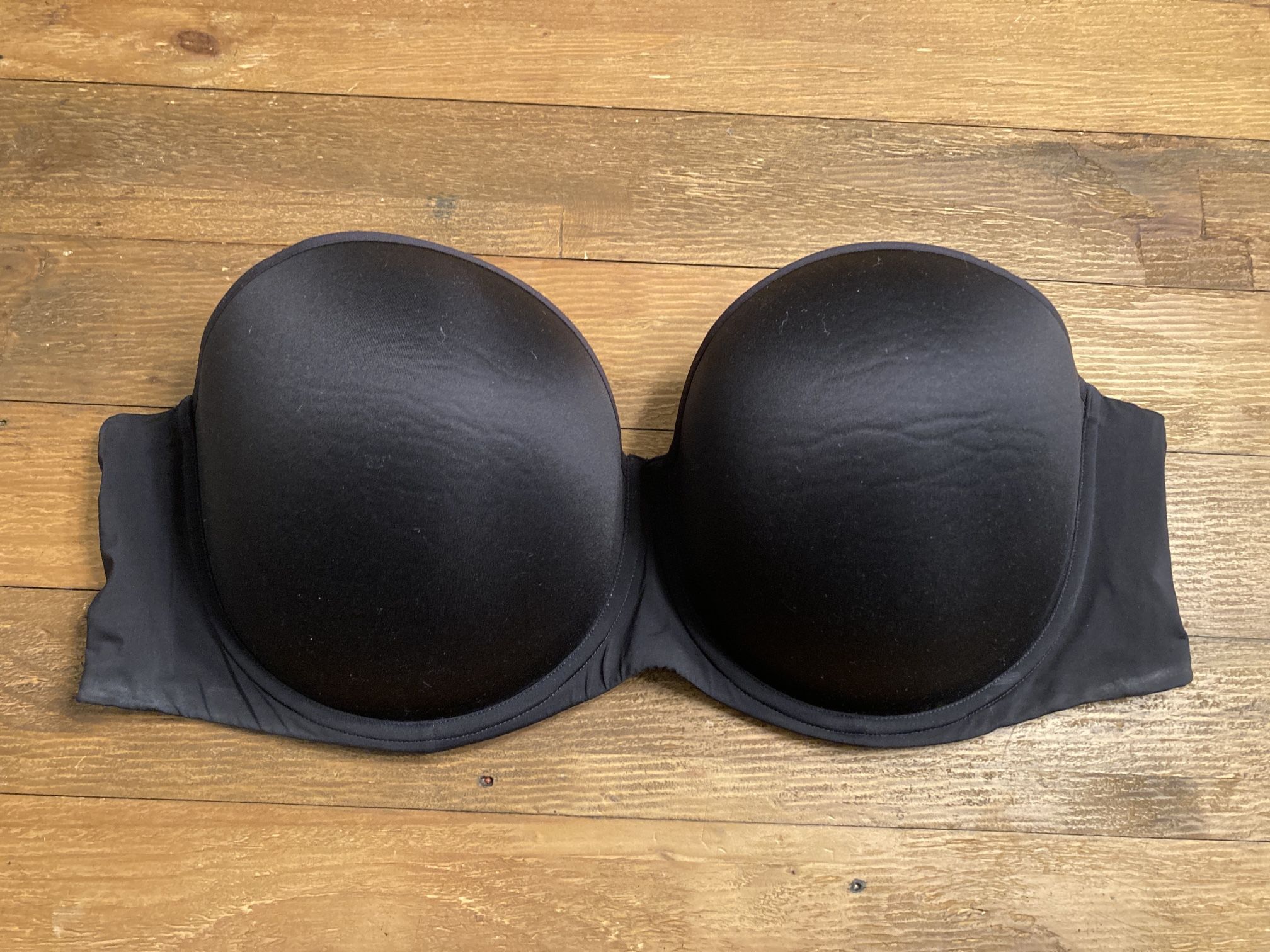 Thirdlove 48D 24/7 classic strapless bra black