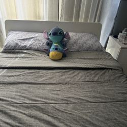 Bed Frame White FULL Size 