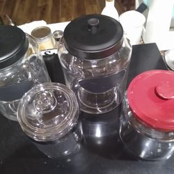 4 Glass Storage Containers