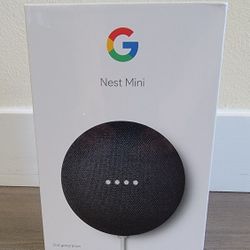 (Brand New) Google Nest Mini 2nd Gen - Bluetooth Speaker

