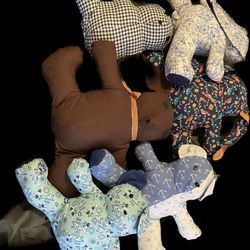Handmade, Teddy Bears And Bunnies