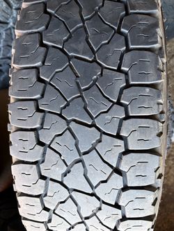 MATCHING PAIR(2) OF LT 245/ 75 R 17 KELLY EDGE AT TIRES
