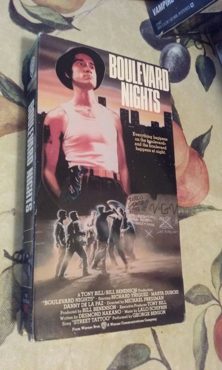 "Boulevard Nights" vhs tape