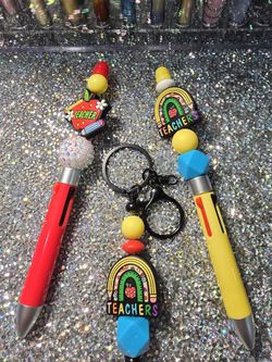 Beaded Pens& Keychains 