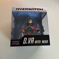 Overwatch DVA With Meka Vinyl Figure Cute But Deadly Sealed, Removable DVA Figure