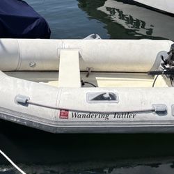 Dependable 9’ Dinghy With 2019 5hp Propane Outboard