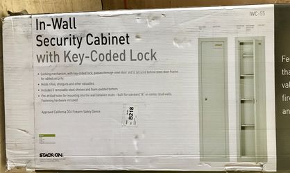New Cabinet with Key Coded Lock