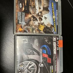 GRAN TURISMO 5 And Motor Storm 