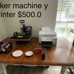 Maquina De Hacer Camisetas  y.  Más