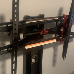 TV stand w Glass shelves