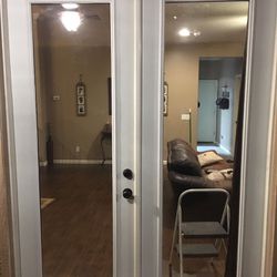 French Doors and 6FT to 8Ft Vinyl Sliding doors discounted can install! 