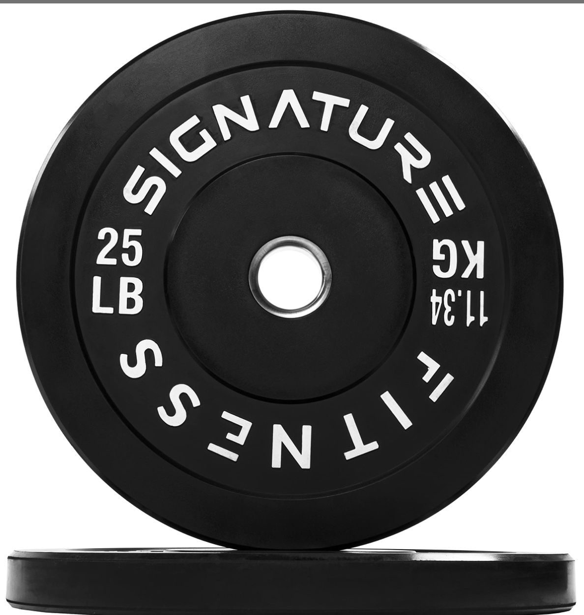 Olympic Bumper Plates Set, 2" Weight Plates for Strength Training & Weightlifting