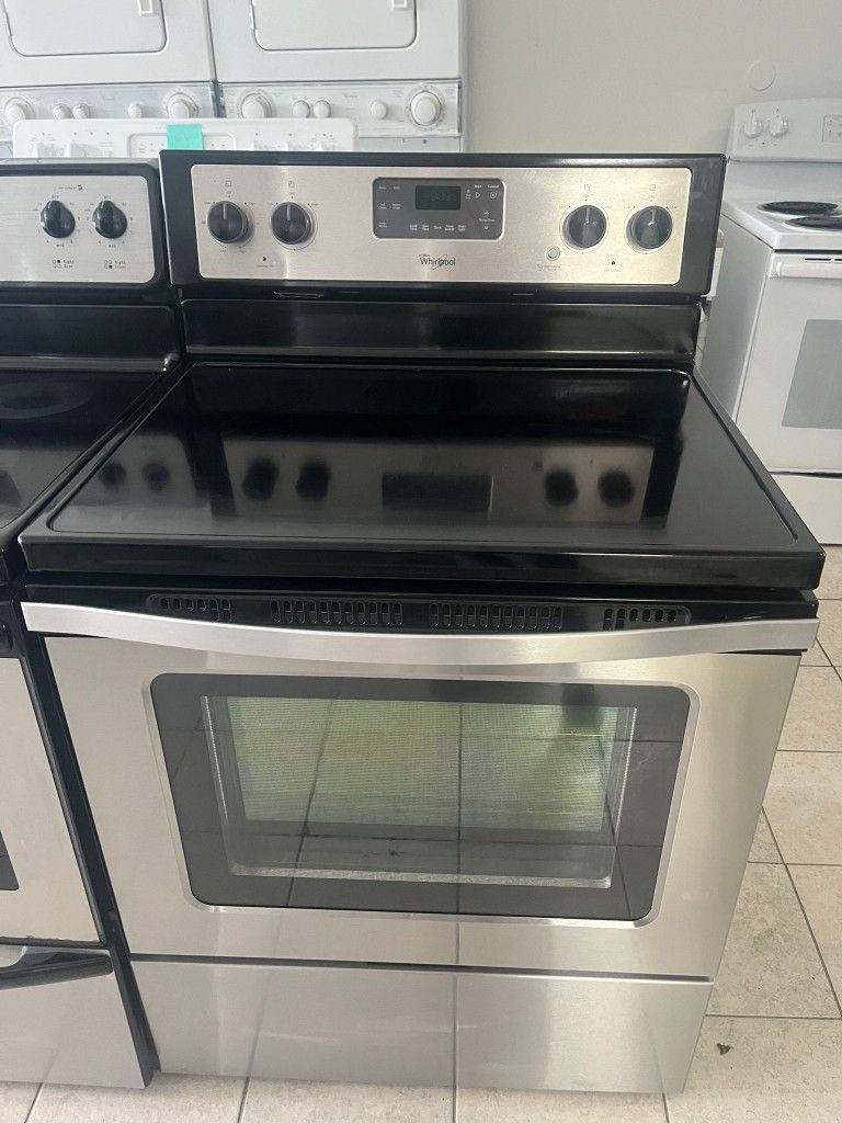 Stove Whirpool Stainless Steel Great Condition