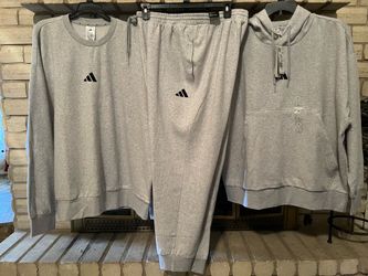 NEW Men’s Big & Tall adidas sweatshirt, pant & hoodie (2XL) YOUR CHOICE $30 EACH