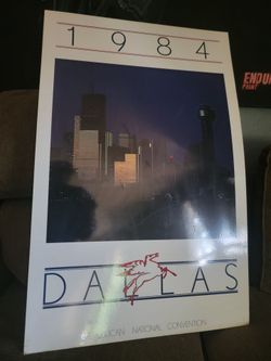 1984 Dallas Republican National Convention Graphic