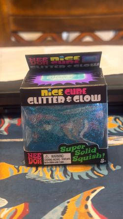 Brand new in box needoh nice cube glitter and glow