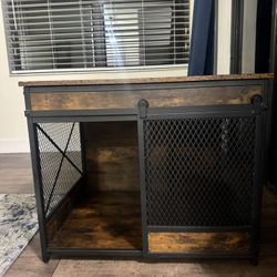 Dog Crate- Side Table 