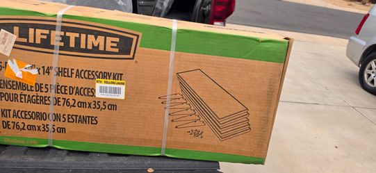 Lifetime 5-Piece 14" Shelf Accessory Kit