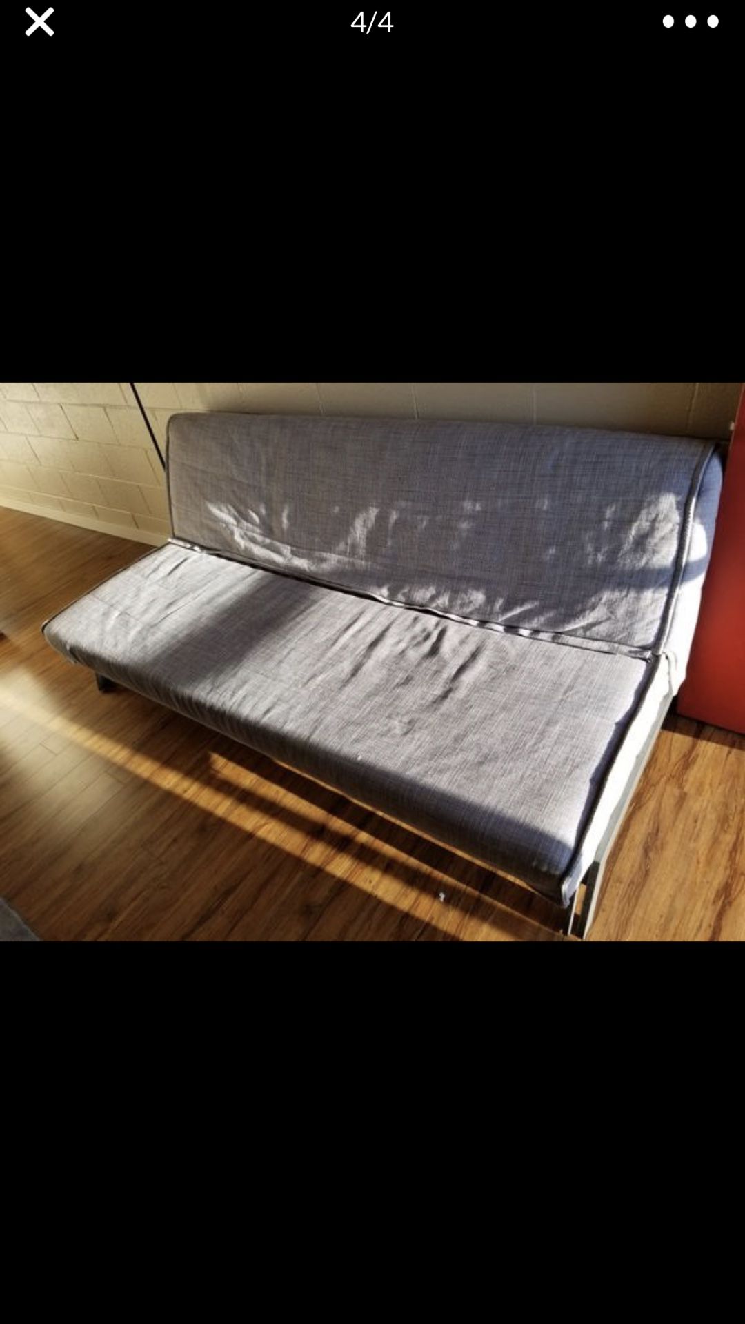 Sofa/sofa bed like new condition grey