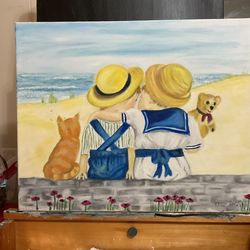 OIL PAINTING ON CANVAS 16” x 20”