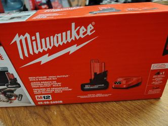 Milwaukee 5.0ah High Output Battery M12 And Charger