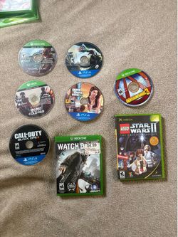 XBOX ONE and PS4 games