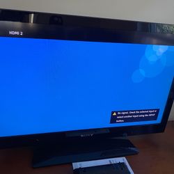 Sony 32” LCD Television 720P HD HDMI 
