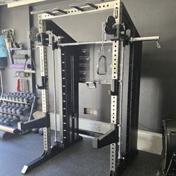 🔥NEW Vesta Pioneer 3in1 | Functional trainer | Squat Rack | Smith Machine | 200lbs weight stack | Gym Equipment | Commercial Grade | FREE DELIVERY 🚛