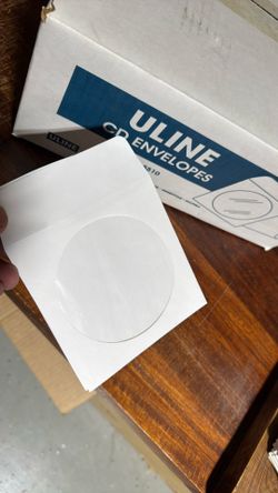 Cd Envelopes Unopened Box Of 1000 Pieces