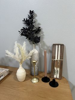Home Decor Candles & Vases