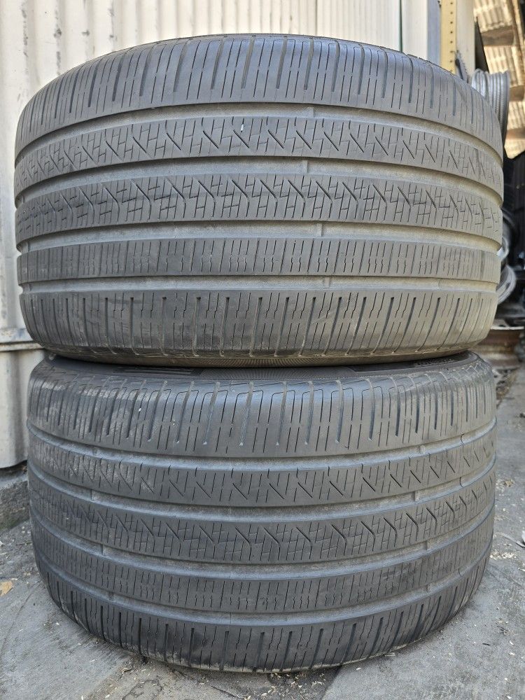 (2) 315 35 20 Pirelli Tires
