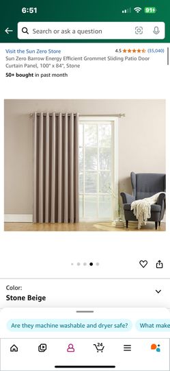 Blackout Curtain For Patio Door