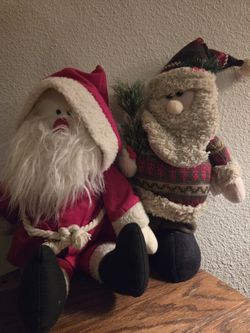 2 Santa's And 1 Reindeer 