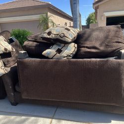 Brown Living Room Set