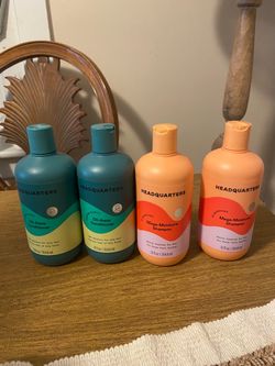 Headquarters Mega-Moisture shampoo & Oil away conditioner