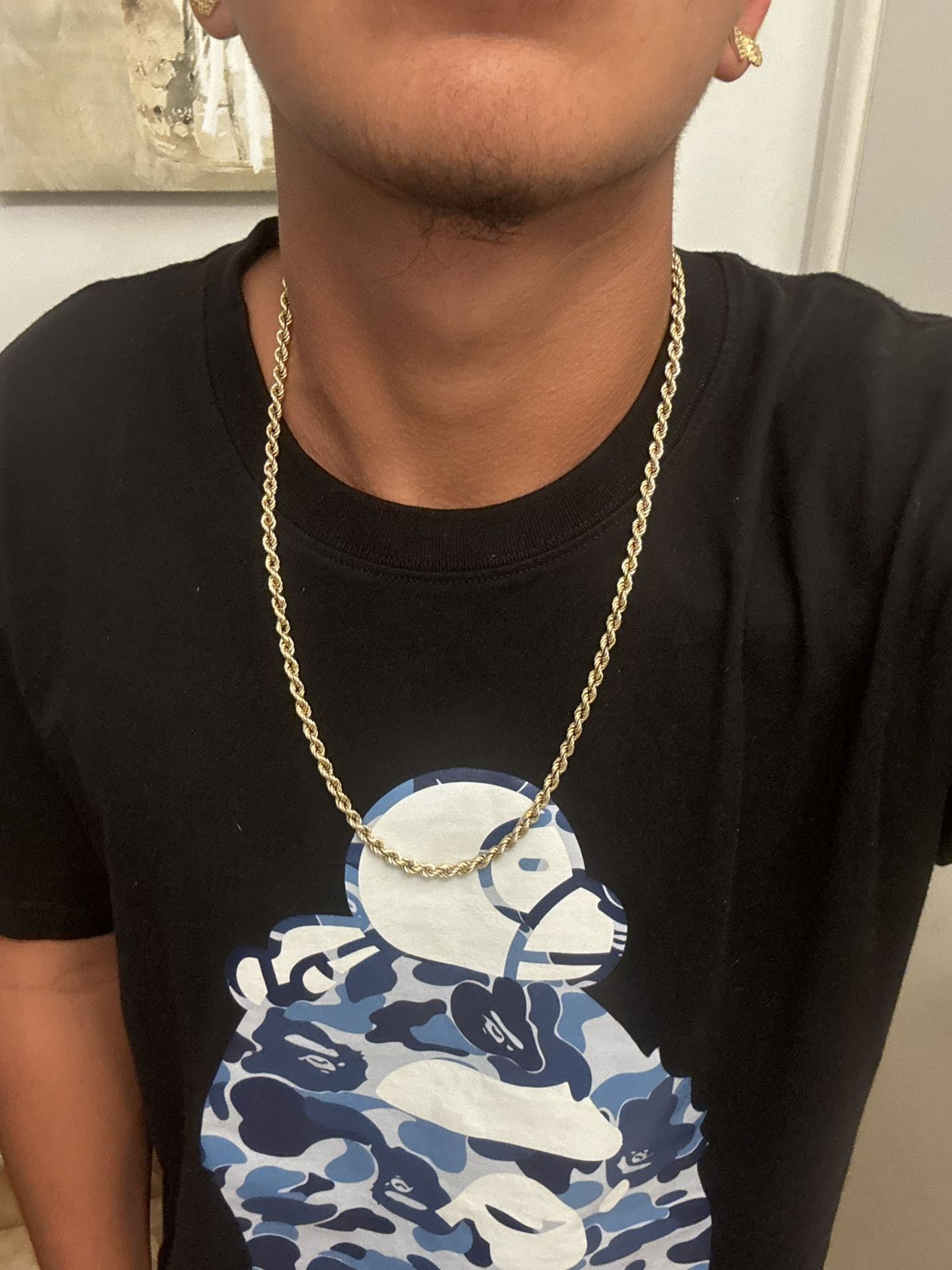 10k Gold Rope Chain