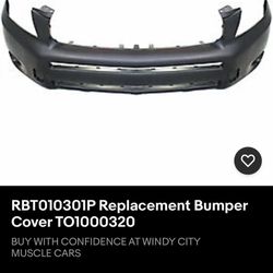 RAV4 Front Bumper Cover