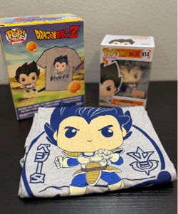 Funko Pop Dragon Ball Z Vegeta Bundle